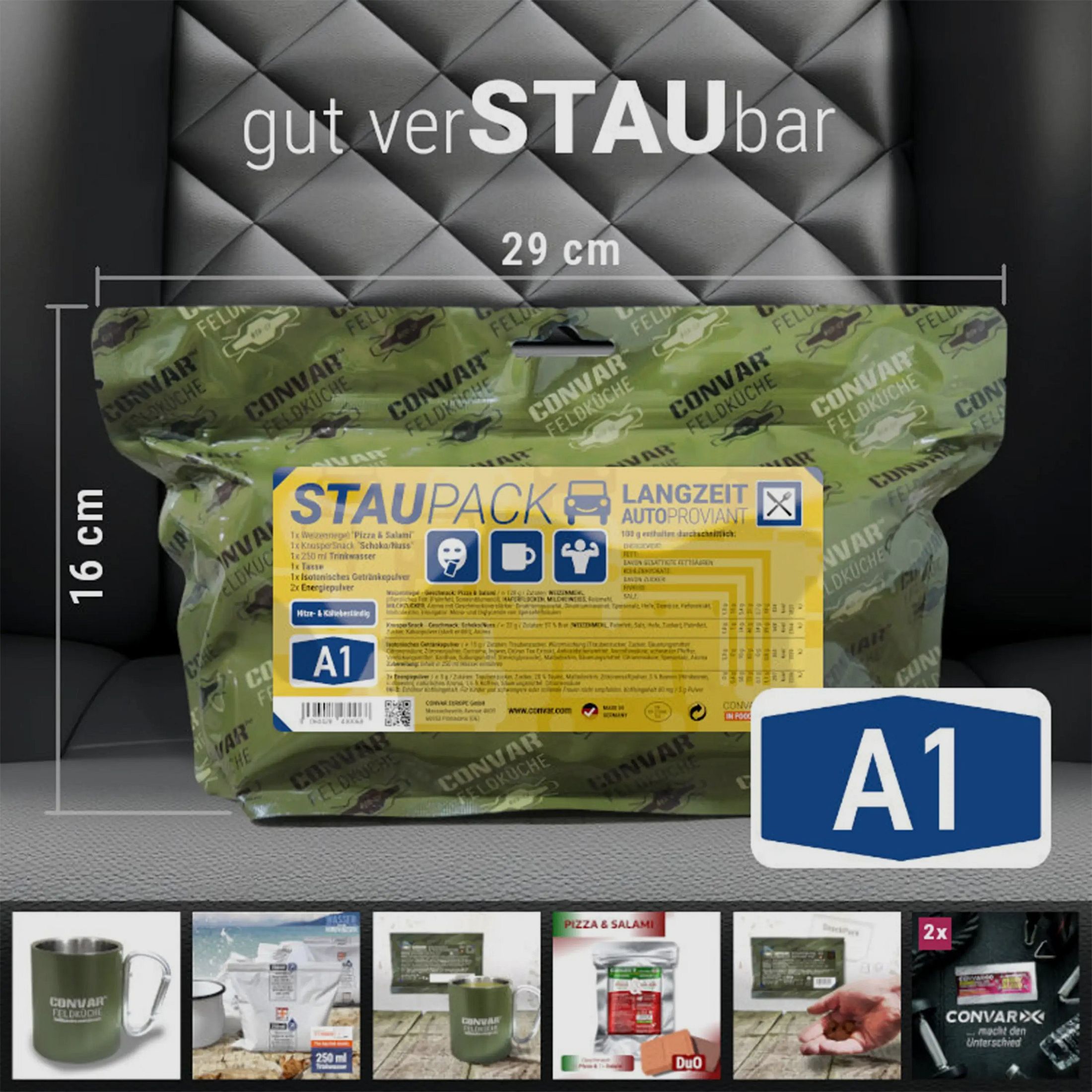 CONVAR Field Kitchen CONVAR Field Kitchen Emergency Ration Stow Pack A1