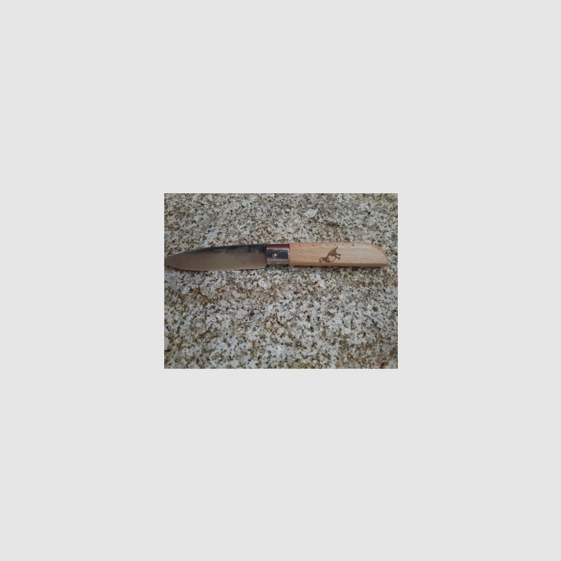 Messer Martins mit Perlhuhn-Gravur, Bild 1 von 2