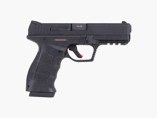 SAR SAR9T 9mm 4,4" 17 Schuss Pistole, Schwarz