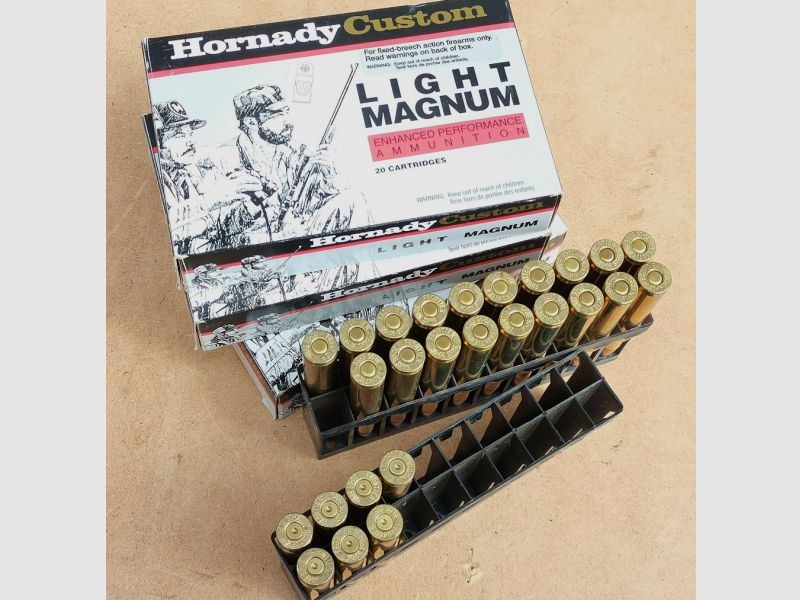 Hornady 79 Patronen .30-06 Light Magnum BTSP Interlock 180grs.