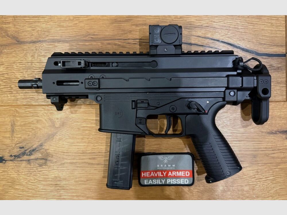 Brügger & Thomet APC9 K Pro con culata telescópica