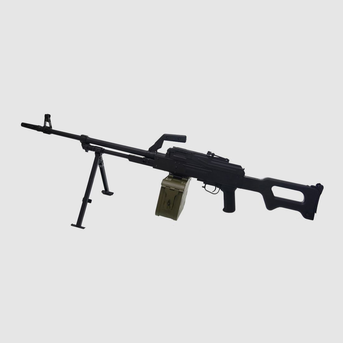 Softair Maschinengewehr MG PKM Limited Edition AEG Vollmetall Full Auto Kaliber 6 mm BB (FREI)