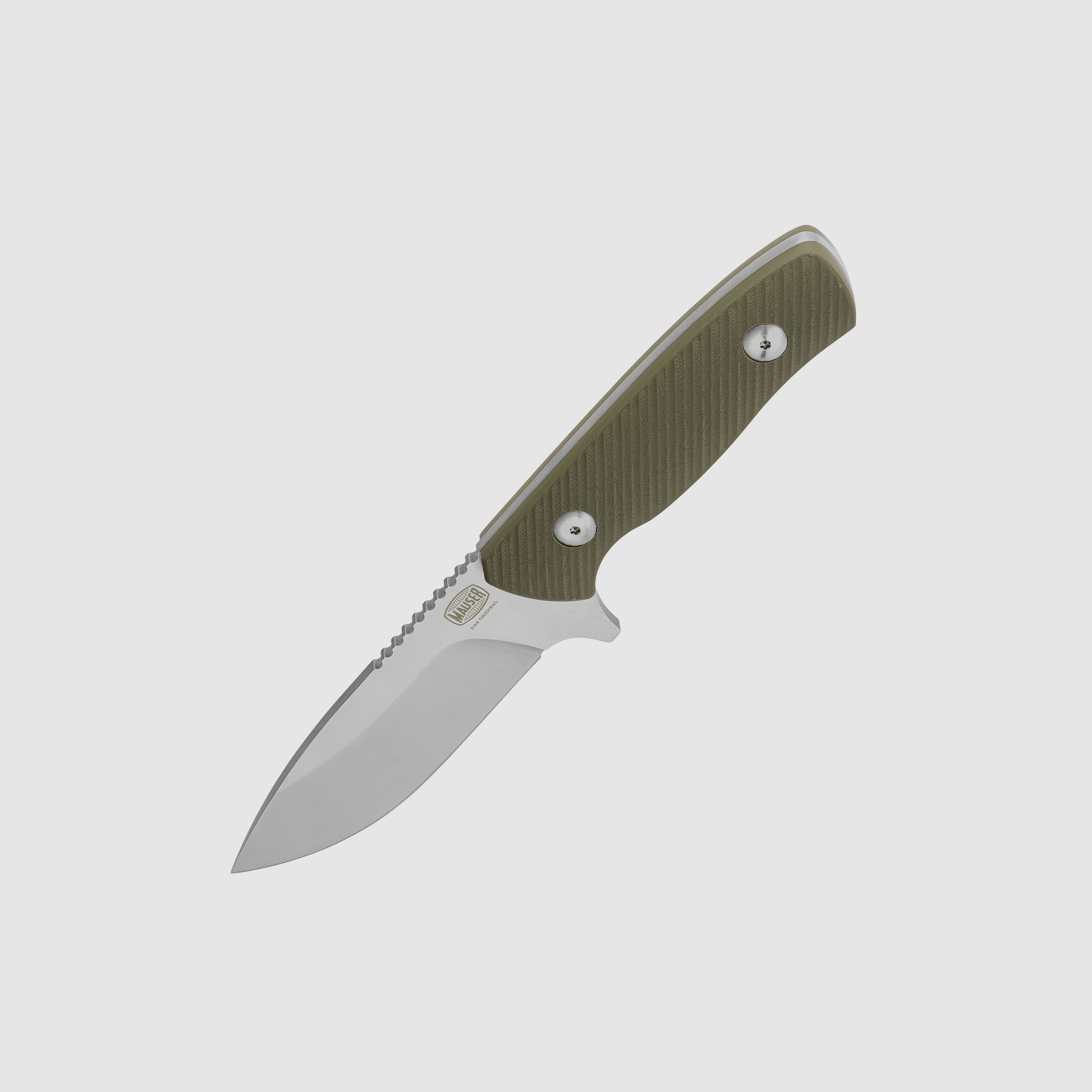 Cuchillo de caza Mauser con funda verde | Cuchillos fijos