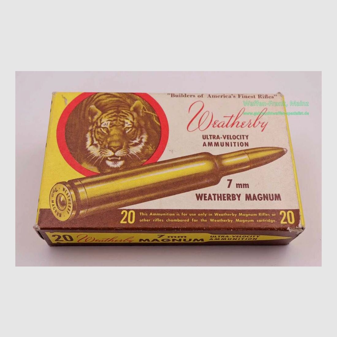 Weatherby - USA Büchsenpatronen 7mmWBY.Mag