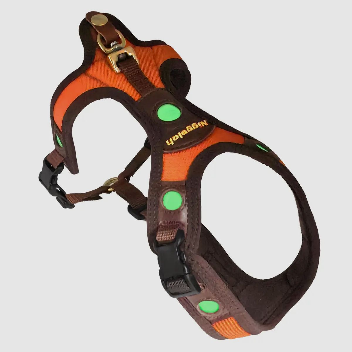 Niggeloh Hundegeschirr Follow Light Lichtblick orange