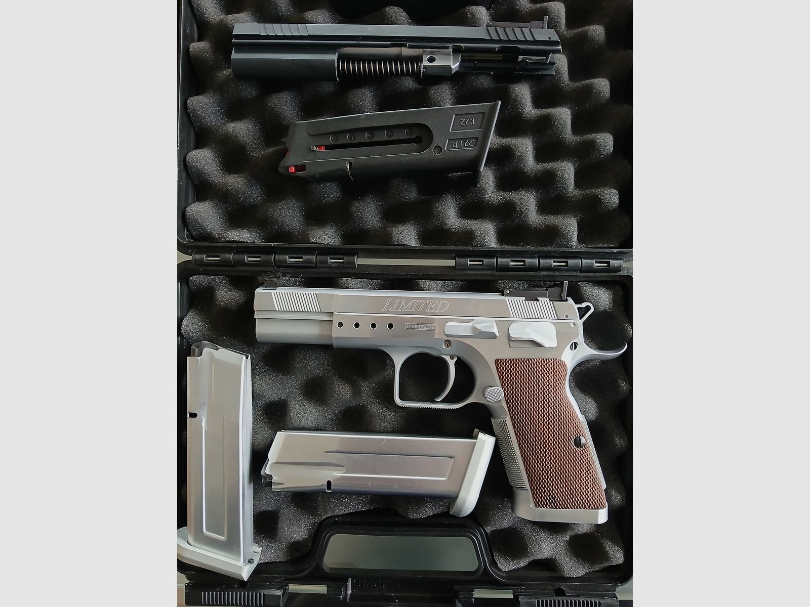 Tanfoglio limited 9mm und 22lr Wechselsystem 
