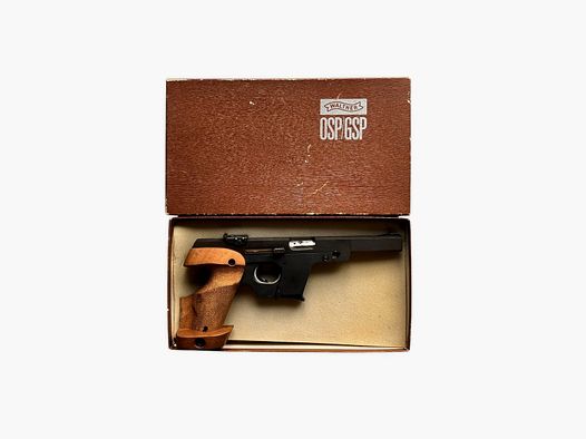 Pistolet Walther GSP kaliber .22 LR | Stan Bardzo dobry -