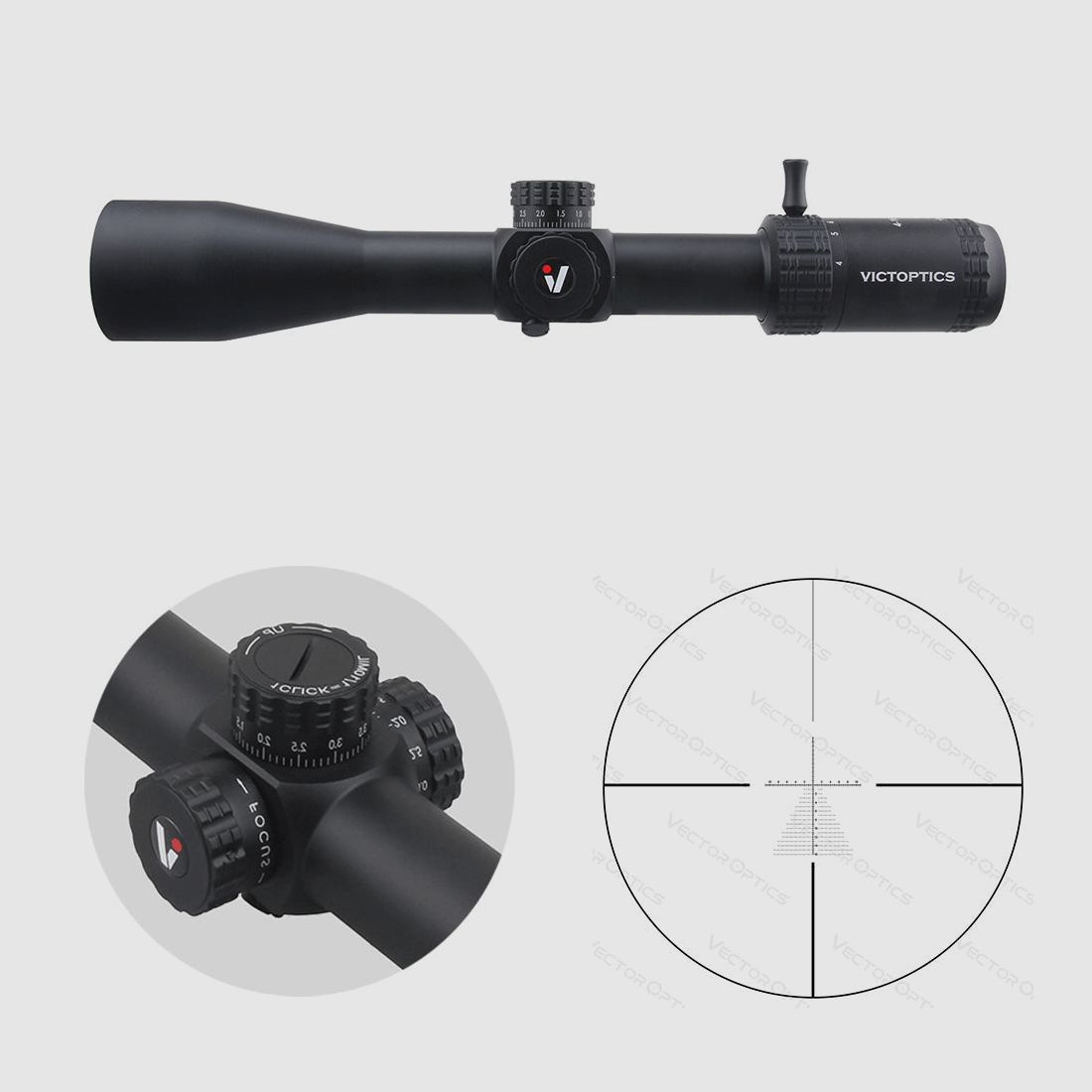 Victoptics OPFF-01 S4 4-16×44 FFP – 11mm Dovetail