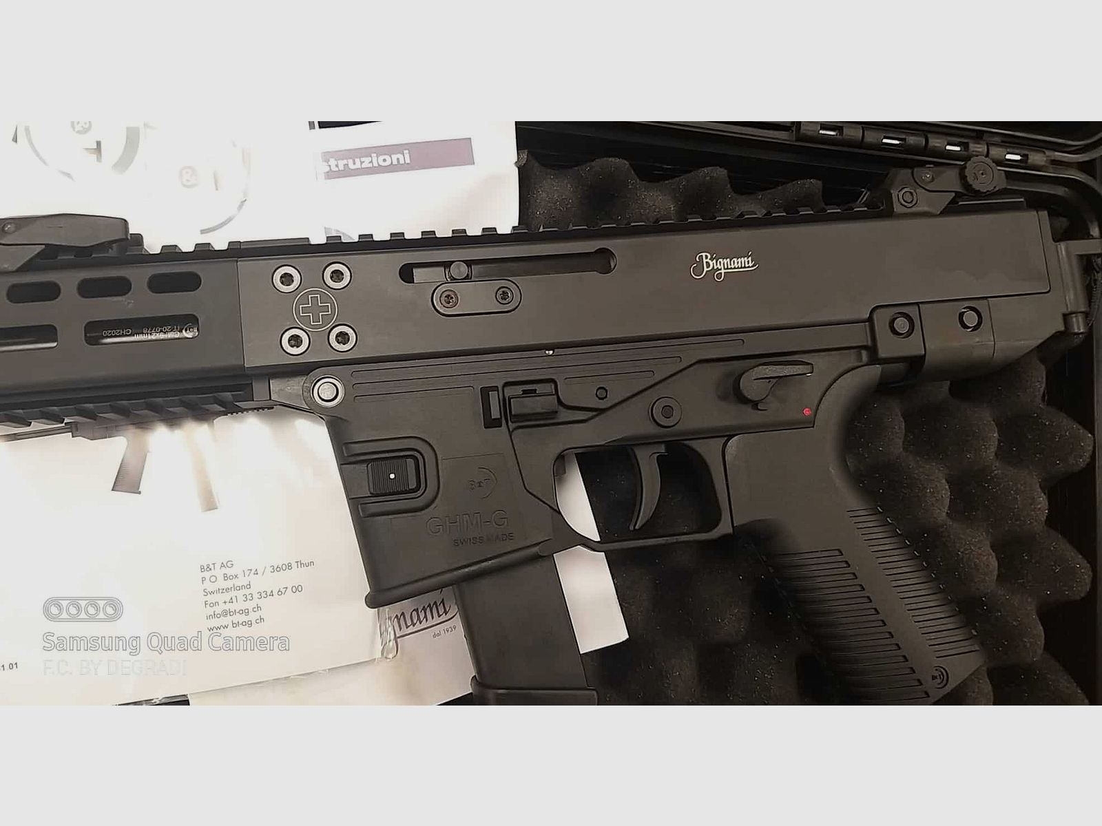 B&T PISTOL GHM9-G 6,8” CALIBRO 9X21, immagine 2 di 4