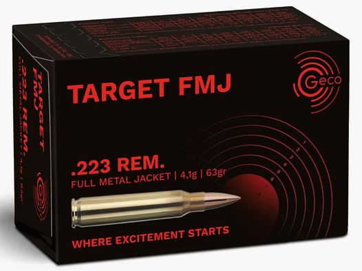 Geco .223 Rem 63gr Target