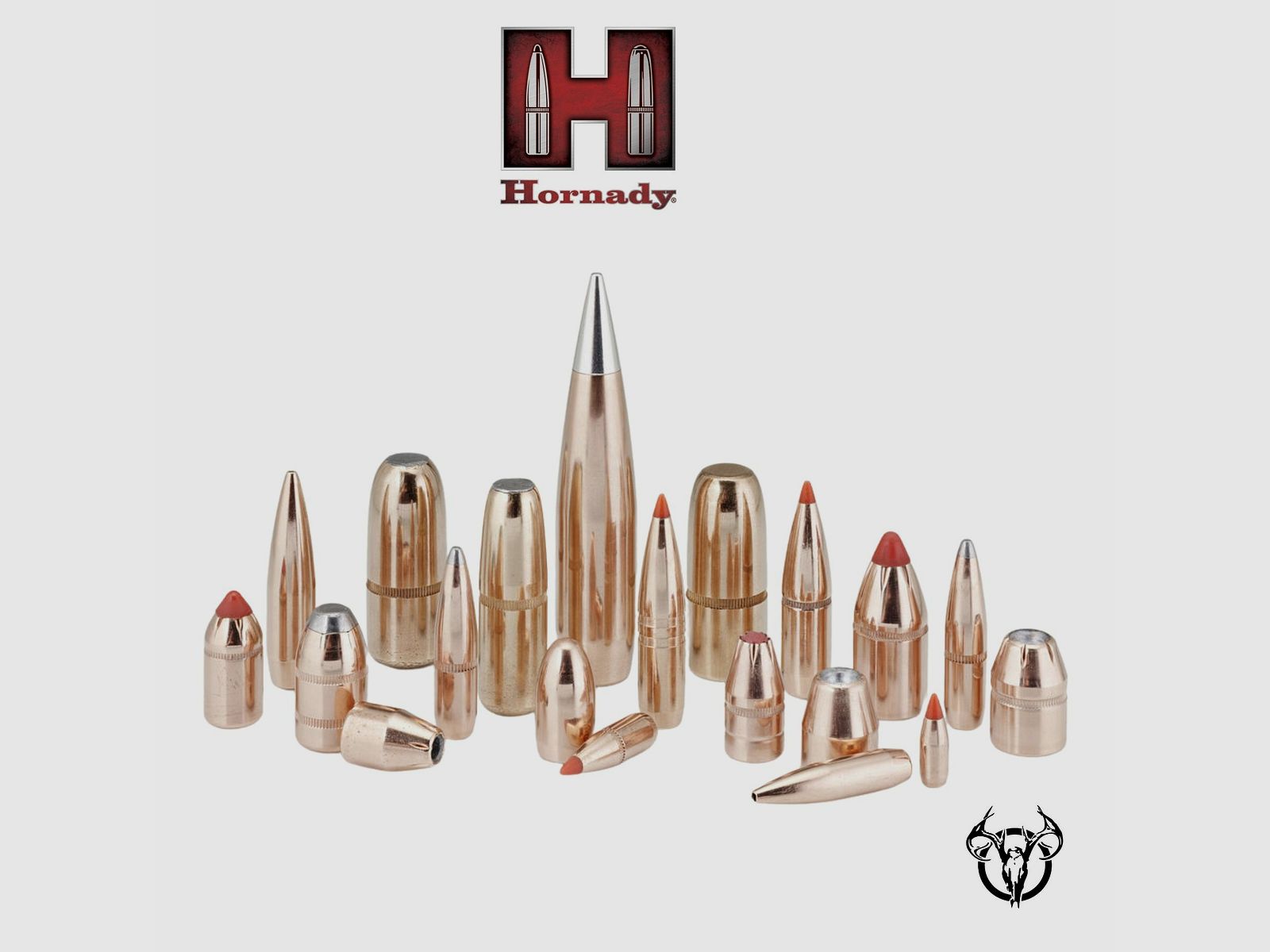 Puntas para Recarga Hornady FMJ-9MM .355 124 GR FMJ-RN (500)- Caja 500, imagen 1 de 2