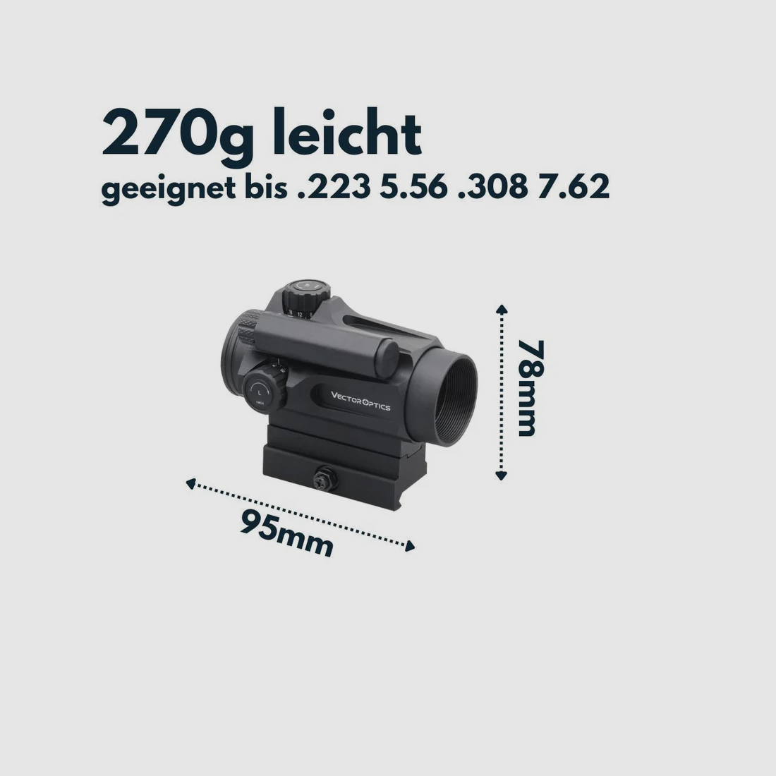 Vector Optics SCRD-D26 Nautilus 1x30 Podwójny Celownik, zdjęcie 3 z 3