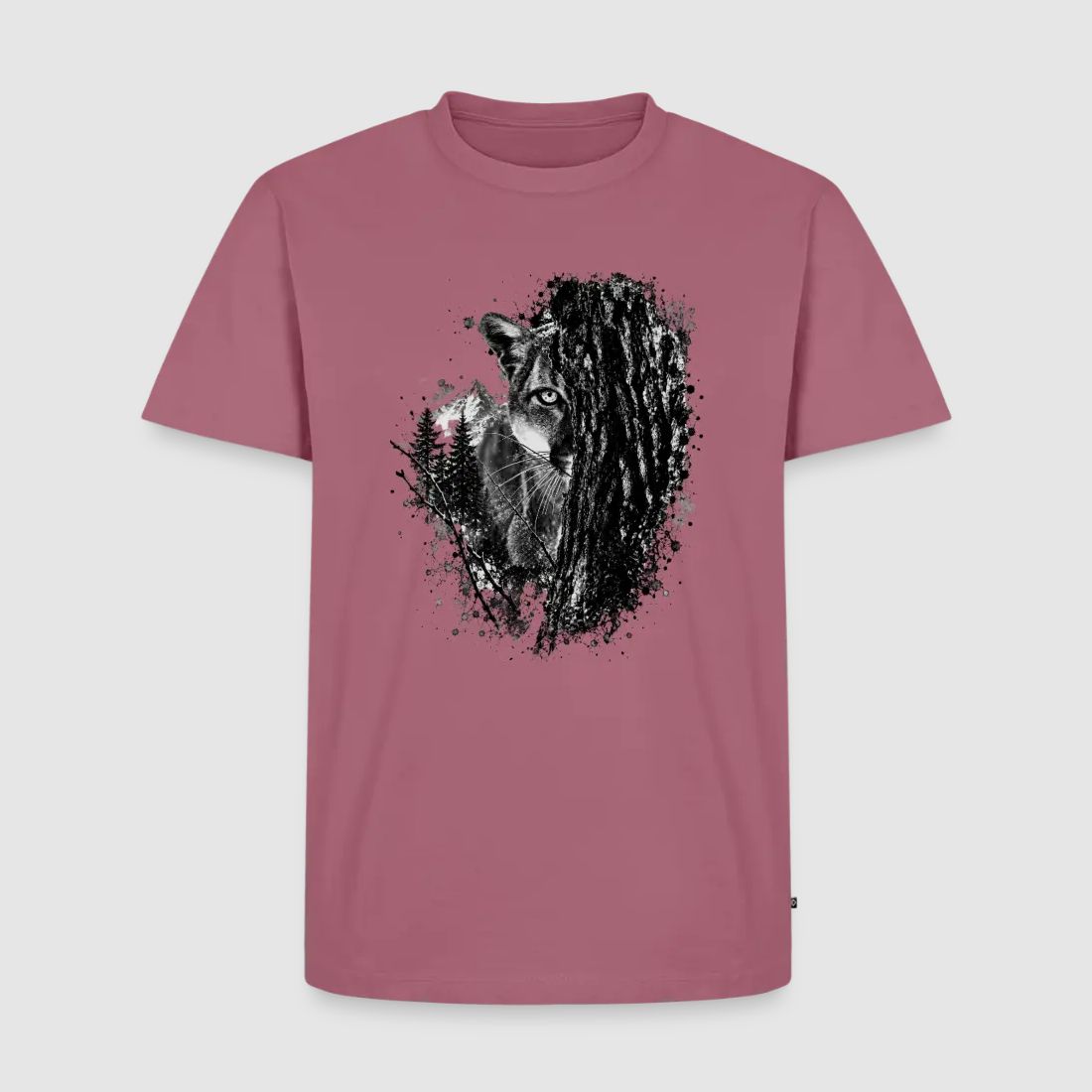 PUMA Men´s Premium T-Shirt „Lauernder Puma"