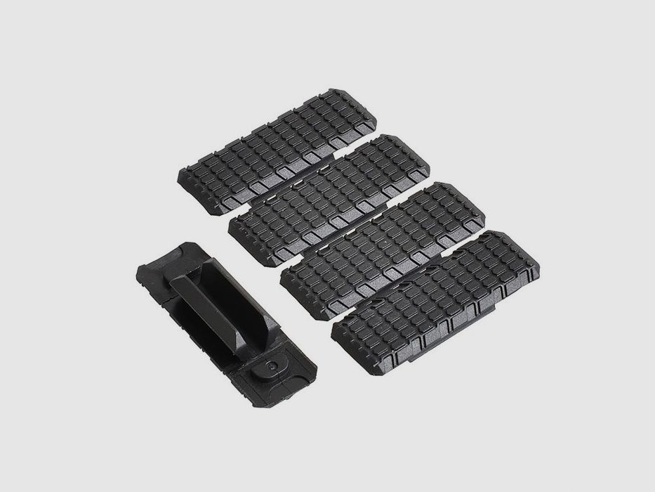 STRIKE INDUSTRIES MLOK COVER V2 STRIKE INDUSTRIES 5PCS MLOK-COVER-V2 W CZARNYM, zdjęcie 2 z 2