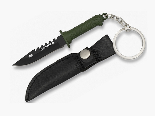 Mini-Survival-Messer Schlüsselanhänger scharfe Klinge