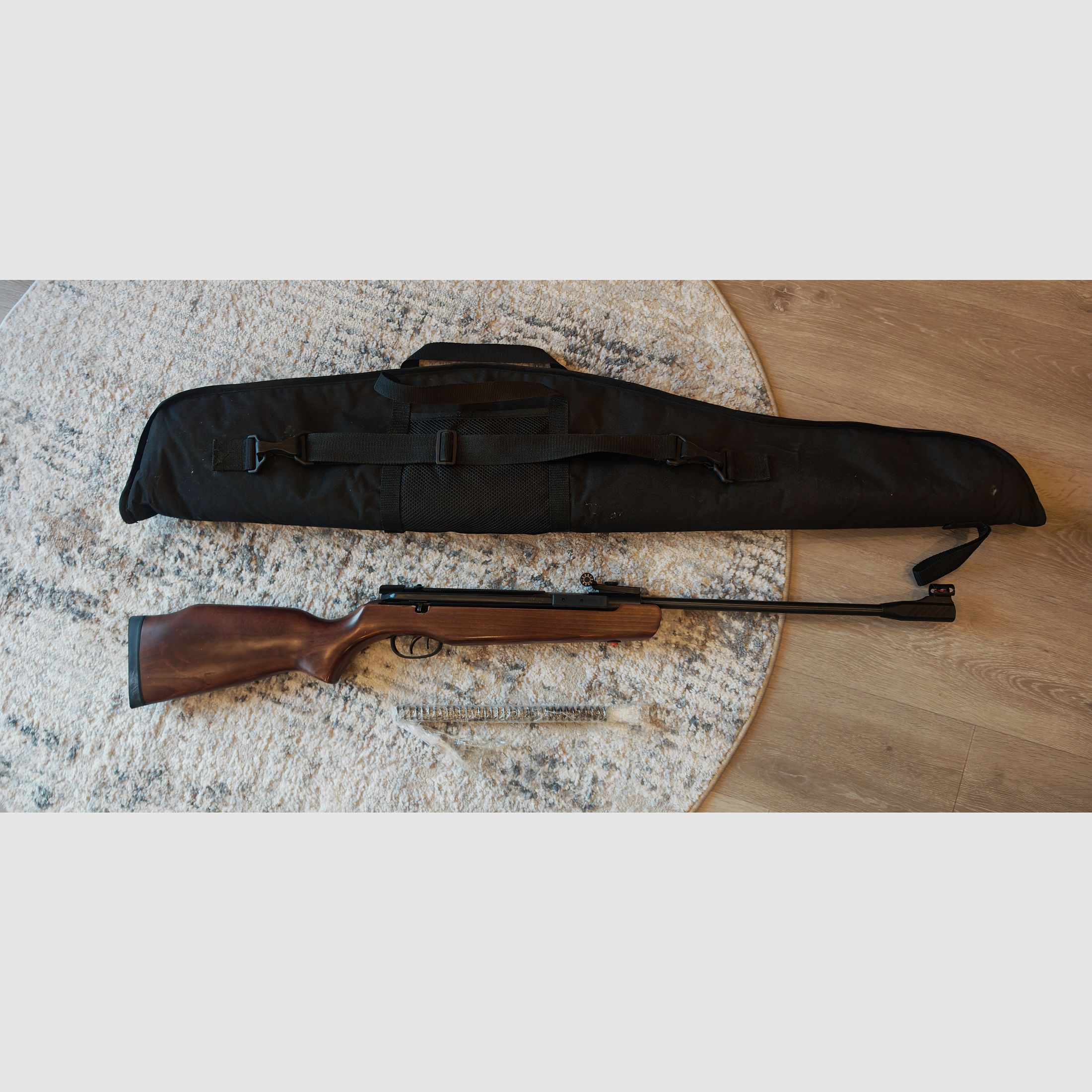 Norconia Luftgewehr B88 avec levier de tension latéral, sac, en plus un nouveau ressort d'exportation inclus