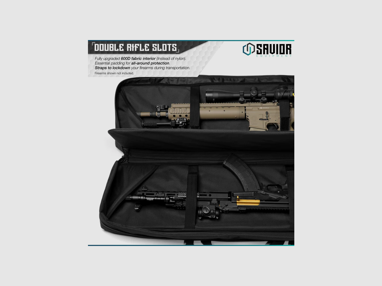 SAVIOR URBAN WARFARE DOUBLE 55″ COLOR BLACK, imagen 2 de 5