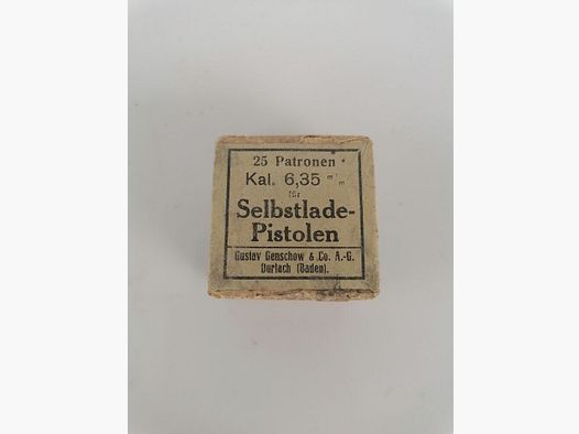 Gustav Genschow & Co. A.-G. Pistole samopowtarzalne
