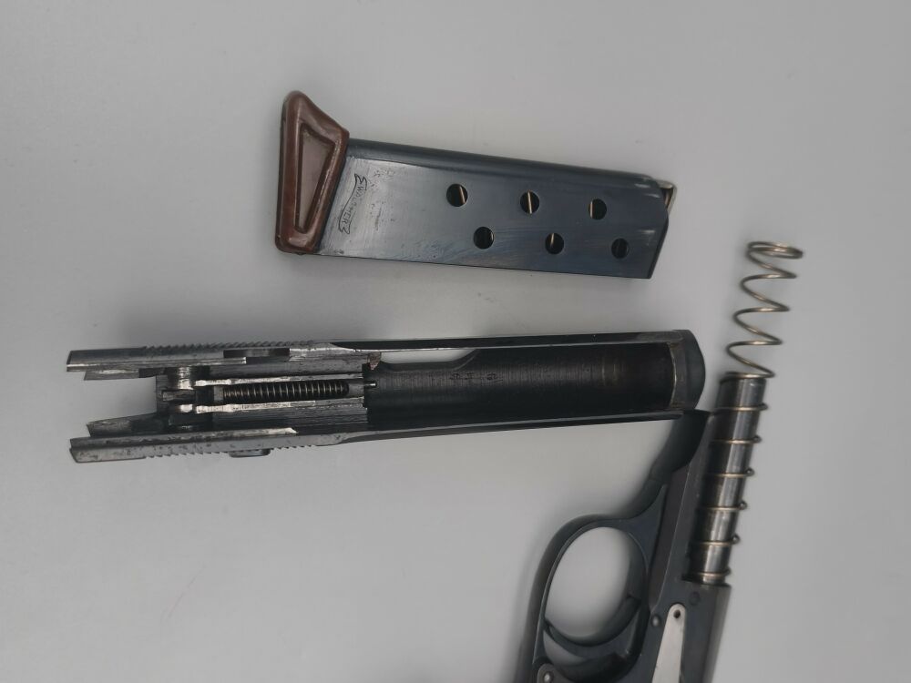 Walther PPk Zella Mehlis 90° Veiligheid 7,65mm Browning