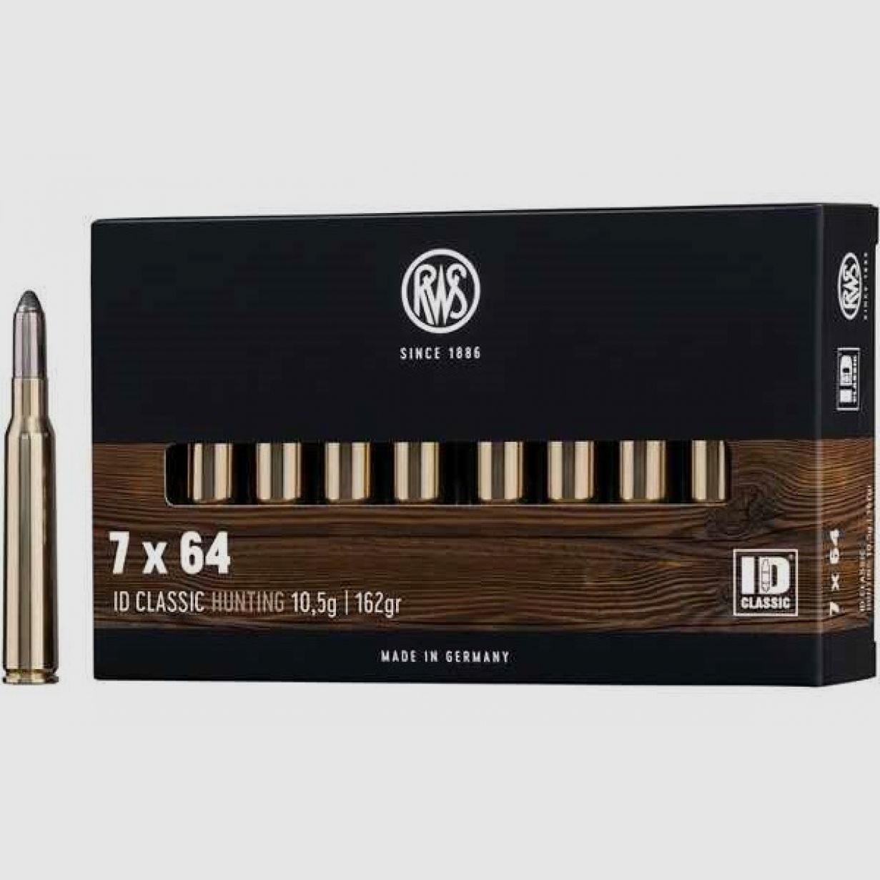 7×64 ID 10.5g / 162grs