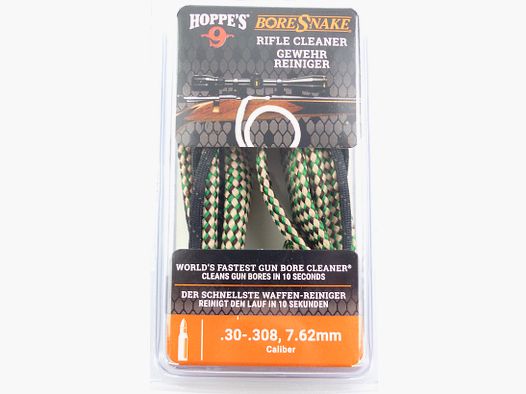 Hoppe's BoreSnake barrel cleaner CAL 308 / 7.62 MM / 30-06 / 300