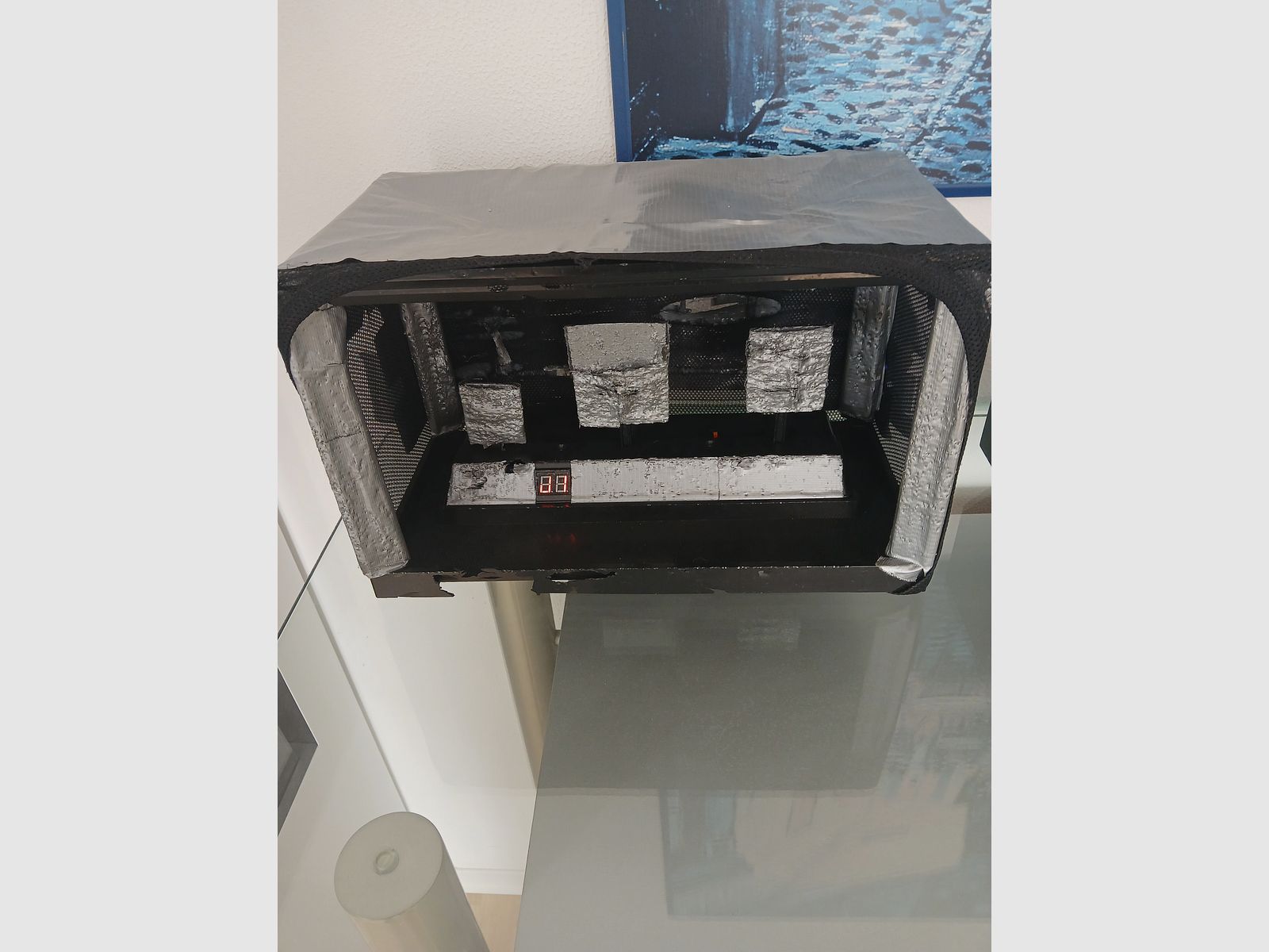 Automatisches Ziel für Softairwaffen! Zielscheibe Softairpistole und Softairgewehr 