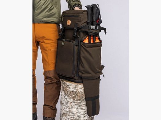 Sac à dos de siège Pinewood Wildmark 2.0 35 L avec holster pour fusil