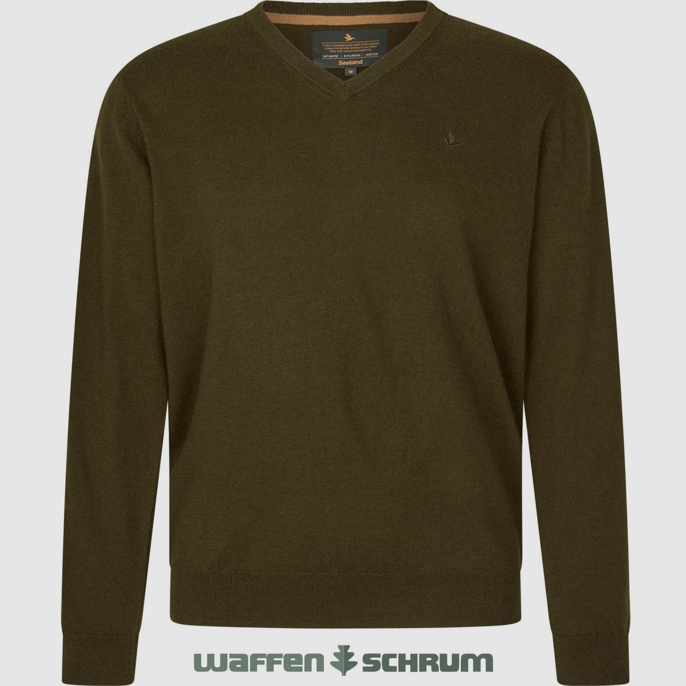 Seeland Pullover Pine avec col en V Light Pine