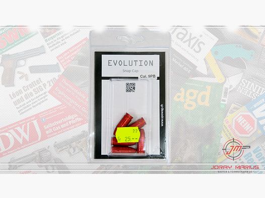 Evolution Snap Caps 9mm Para, 5 Stk.