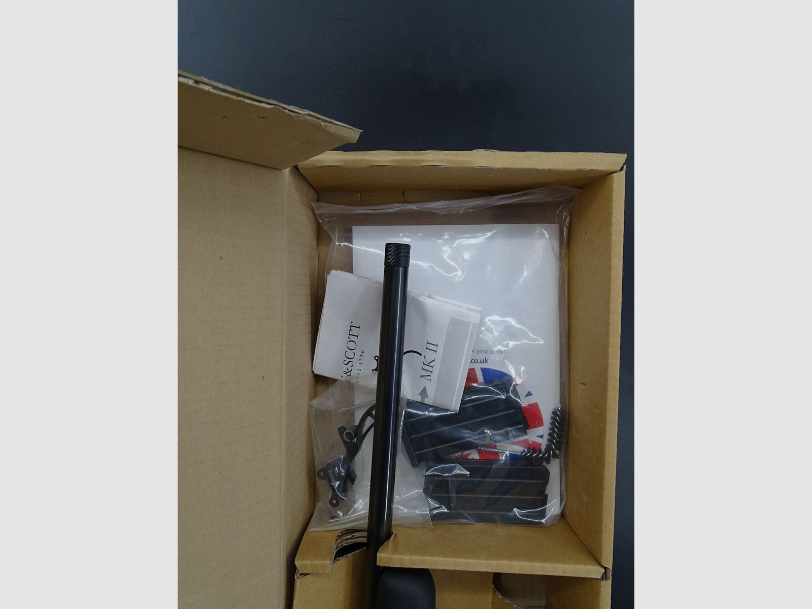GSG Xocet Webley & Scott Kaliber .22LR Gewinde 1/2x20UNF NEUWAFFE Xocet
