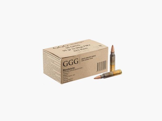 .223 REM GGG 55gr FMJ x50