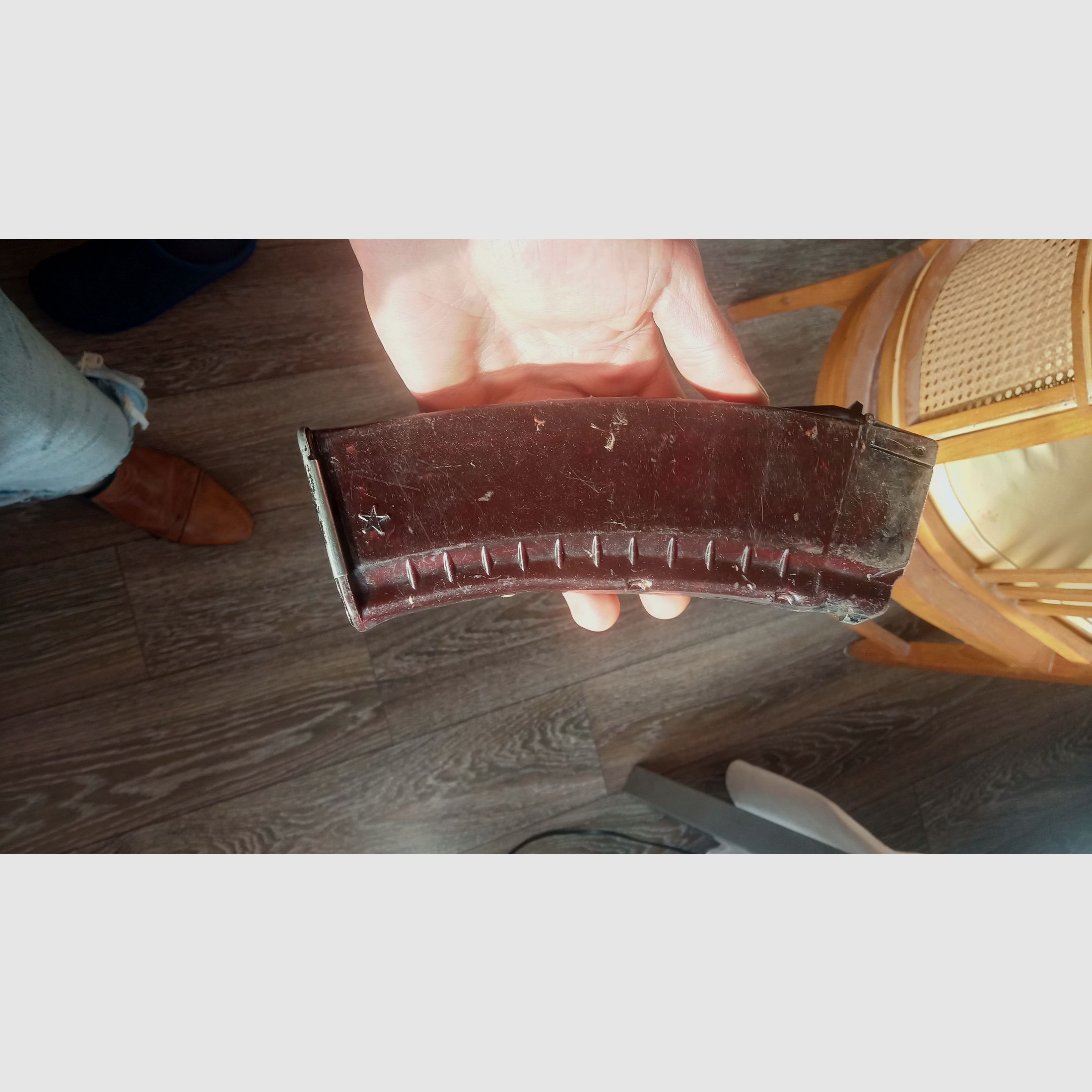 Russisches AK74 Tula Plum Deko Magazin (unbrauchbar/deaktiviert) // CCCP / Yunker