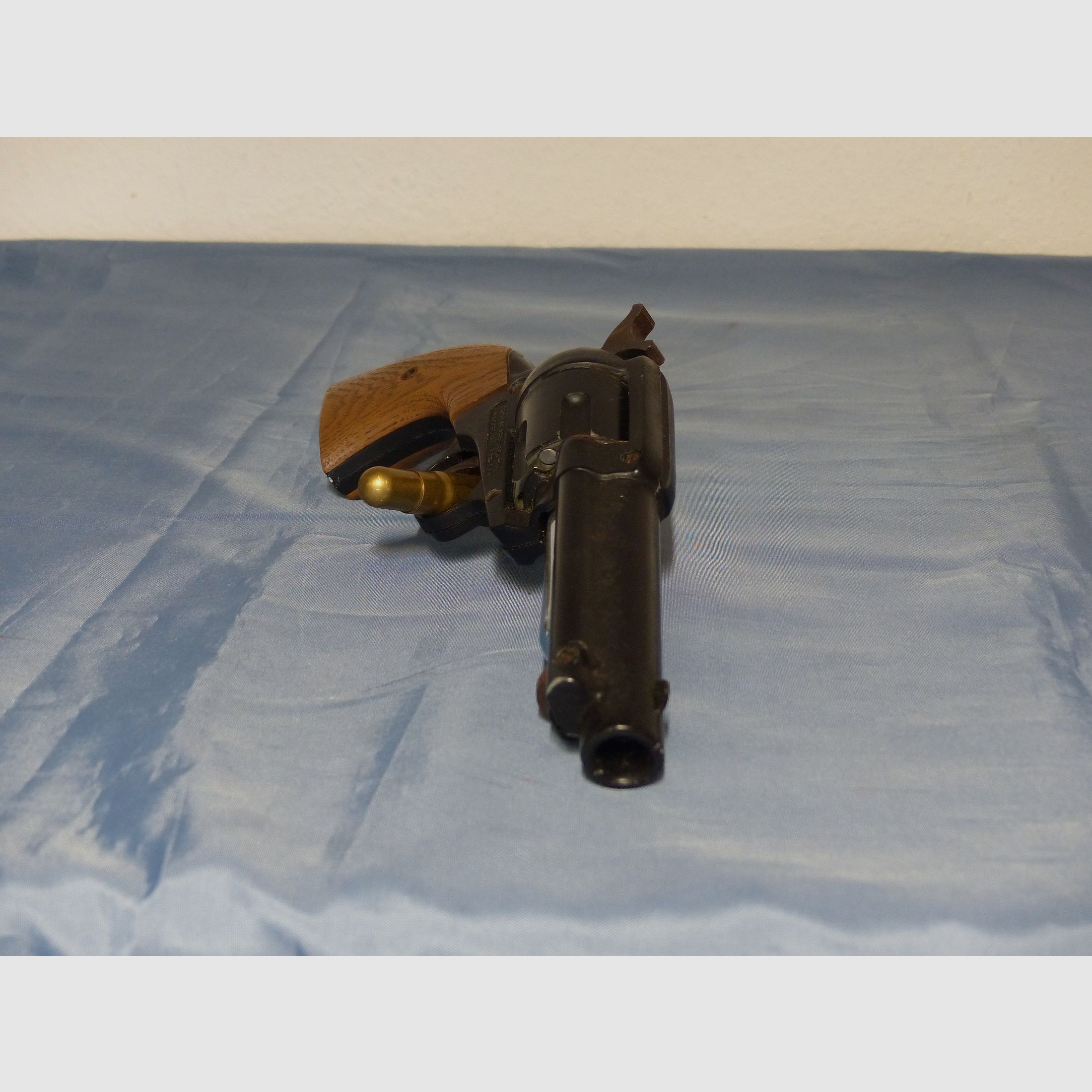 Revolver Crossman Peace Maker Mod. 44 Single Action Cal. 22 CO2 um 1975 vintage