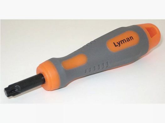 Lyman Primer Pocket Reamer grande / Utensile militare per sbavare con manico