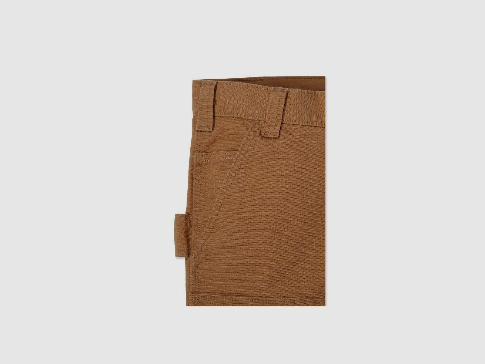 Carhartt Rugged Flex® Straight Fit Duck Double-Front Utility Work Pant, Carhartt Brown - 32/32