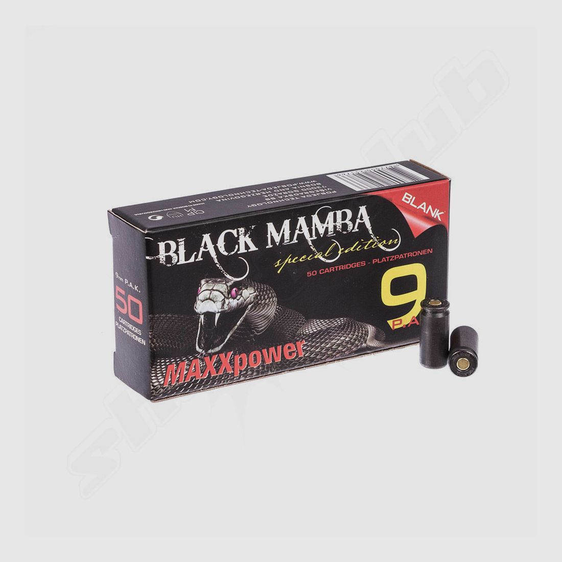 Divers MAXXpower Black Mamba Platzpatronen Kal. 9mm - 50