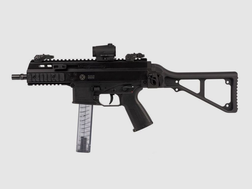 SL Gewehr B&T APC9 PRO, Schwarz, 9×19, für B&T Magazine, Aimpoint Acro P-2