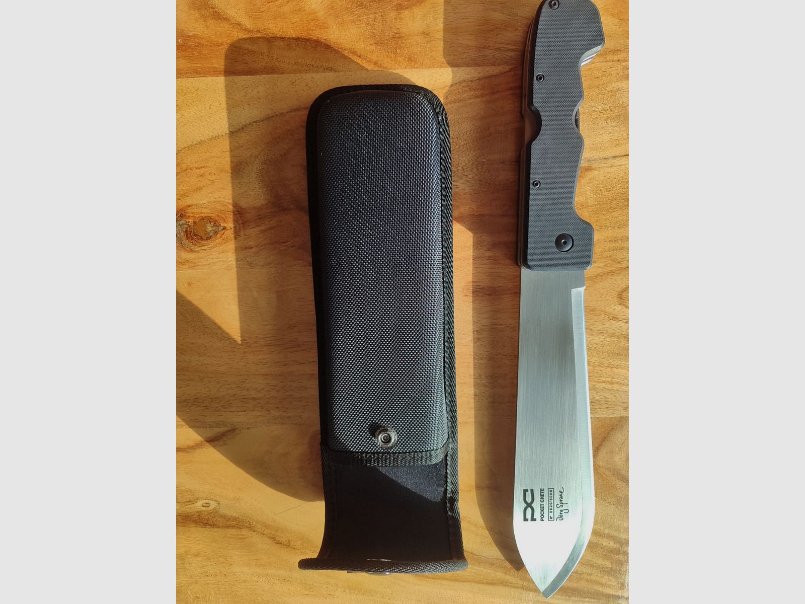 GOGUN Knife - Jörg Sprave’s Pocket Chete – Edizione Limitata