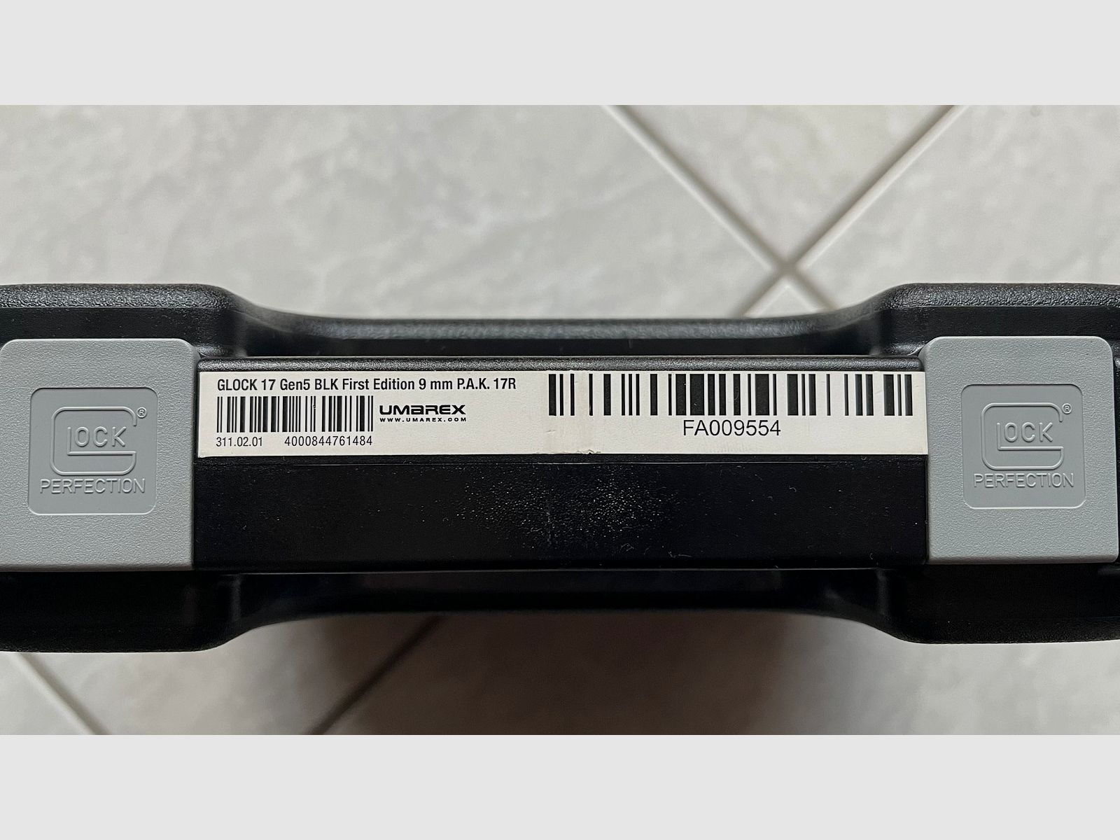 Glock 17 Gen 5 9mm P.A.K. Erste Edition Umarex - Neuzustand - mit originalem Glock Koffer und Zubehör (Vollständiges Set)