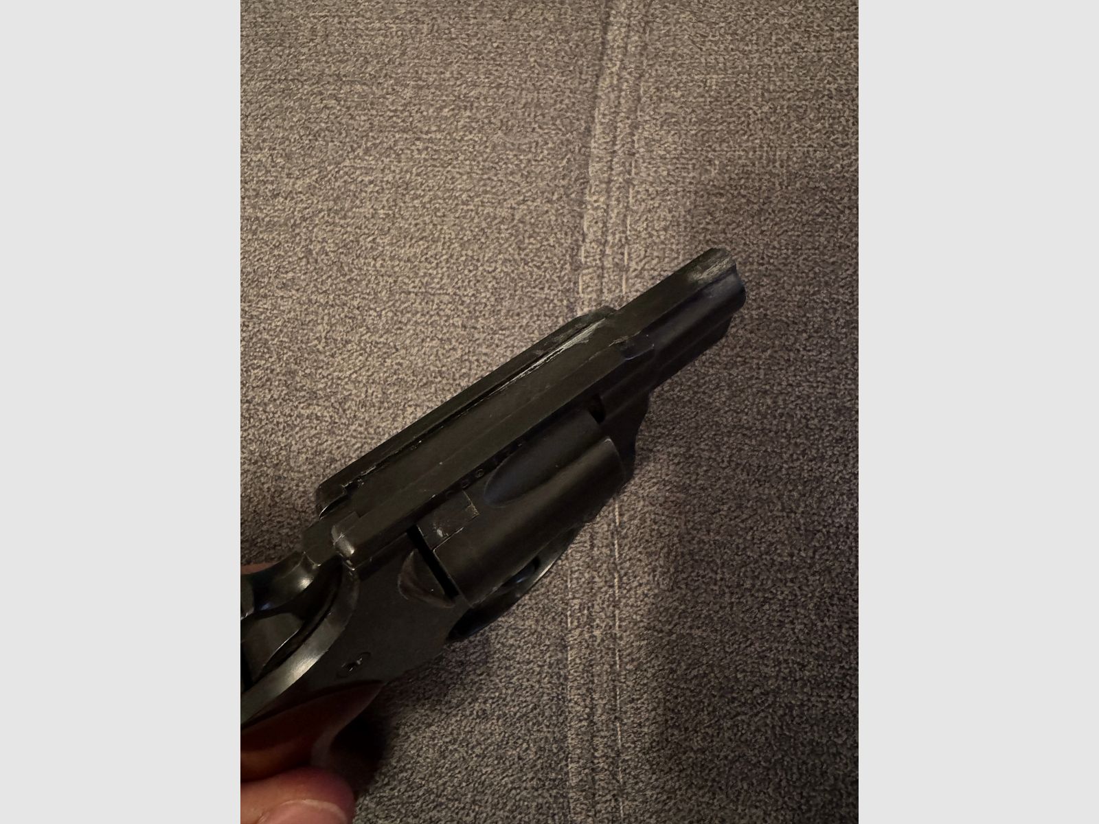 Revolver de aire comprimido ME 38 Pocket (cal. 4,5 mm) – compacto de cañón corto con casquillos de carga