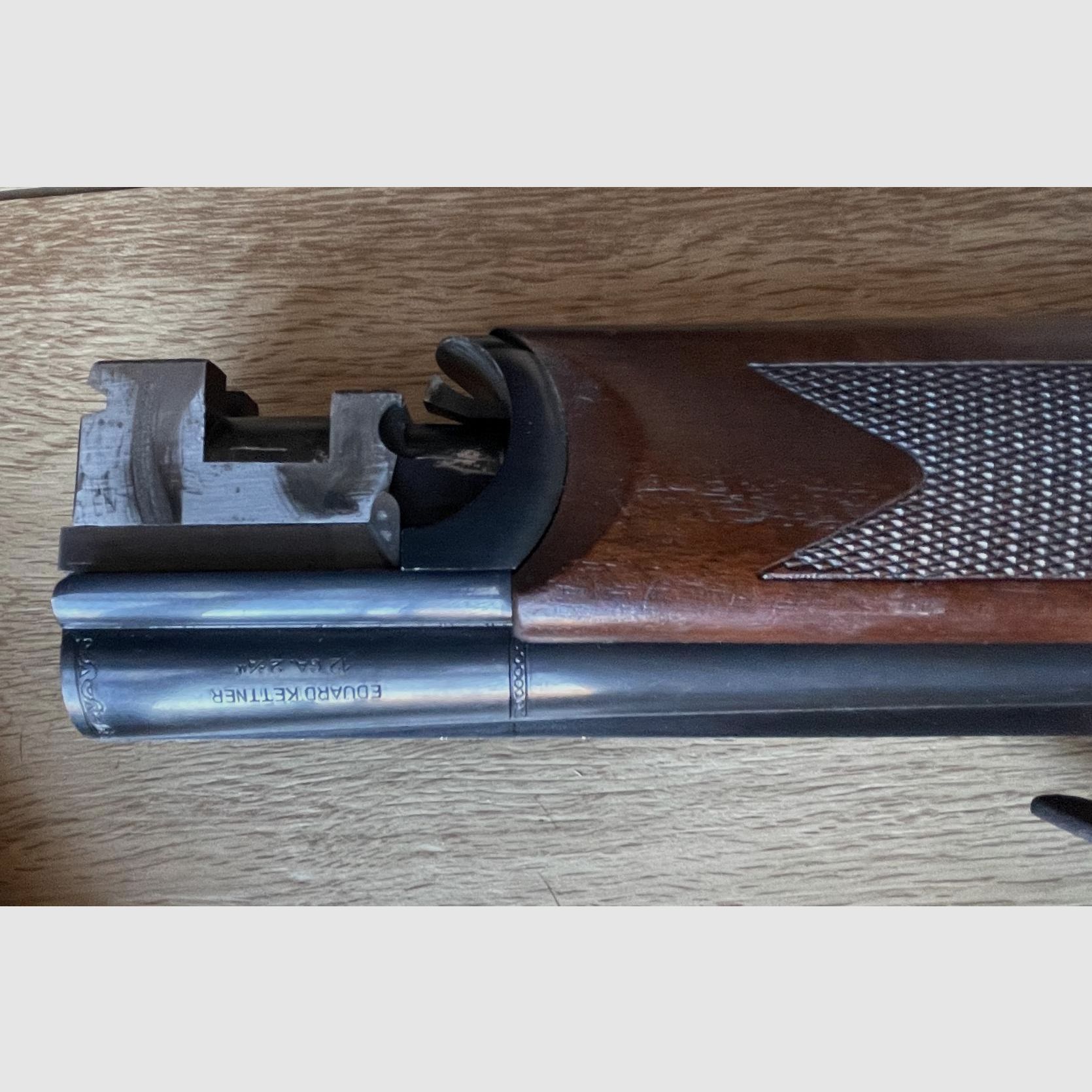 Bockbüchsflinte Kettner S2000 – Kaliber 12/70 - 7x65R mit Wechsellauf
