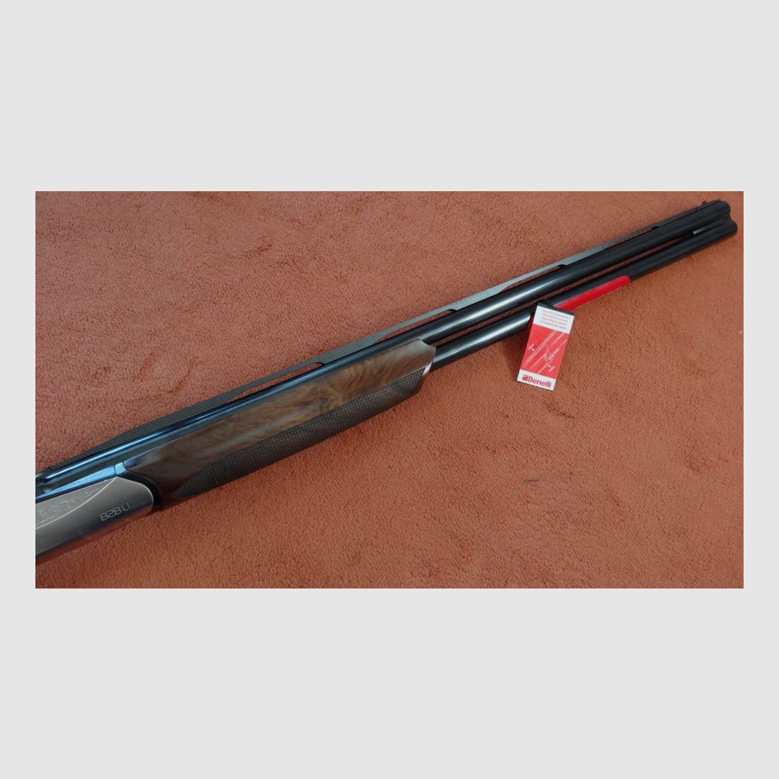 Benelli Bockflinte: Benelli 828U-Silver-Cal. 12/76