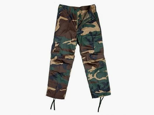 KINDER Combat broek Woodland
