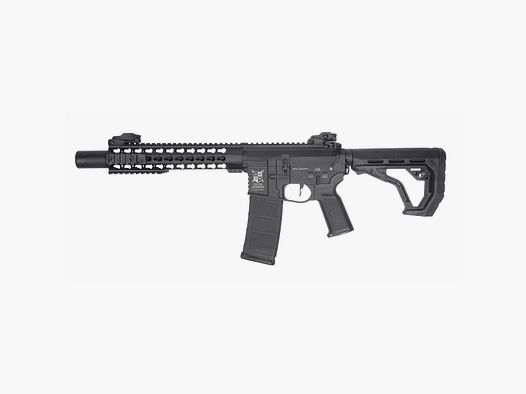 AR15 KeyMod 10 cali PREDATOR CHARLIE EAGLE ETU Czarny S-AEG Karabin Airsoft Wolny od 18 Lat | Delta Armory