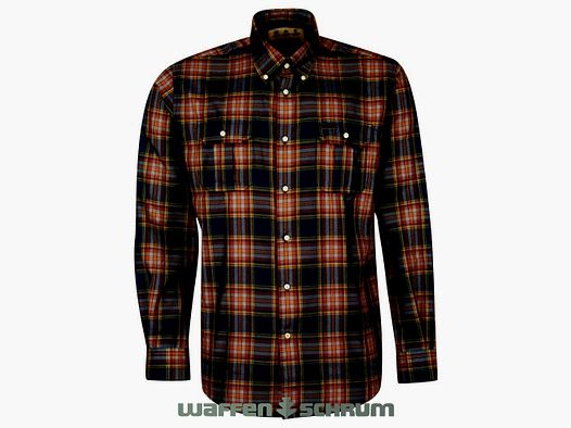 Barbour Hemd Singsby Thermo Weave  Navy