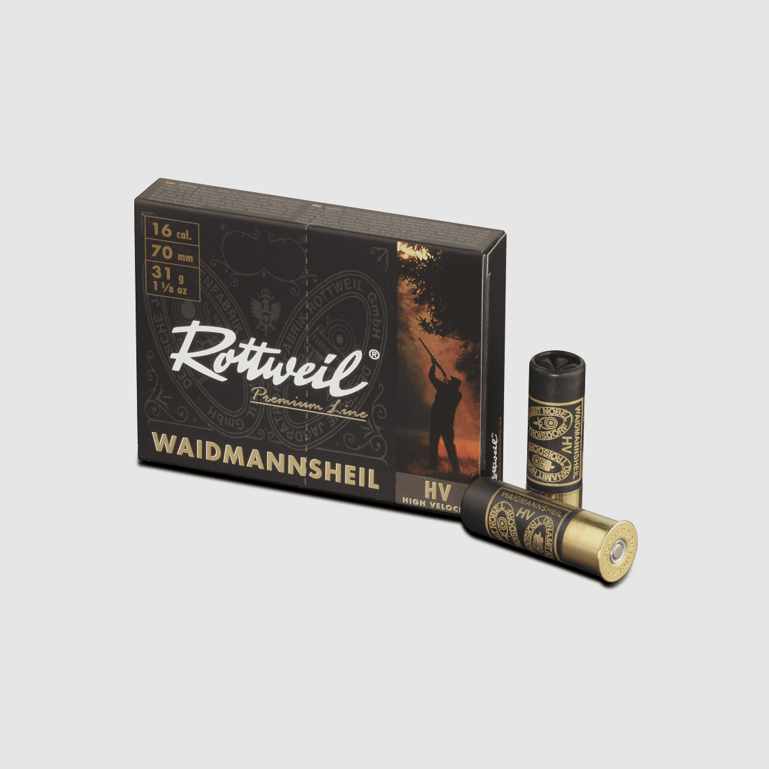 Rottweil Waidmannsheil Plastik 16/70 2,7 mm