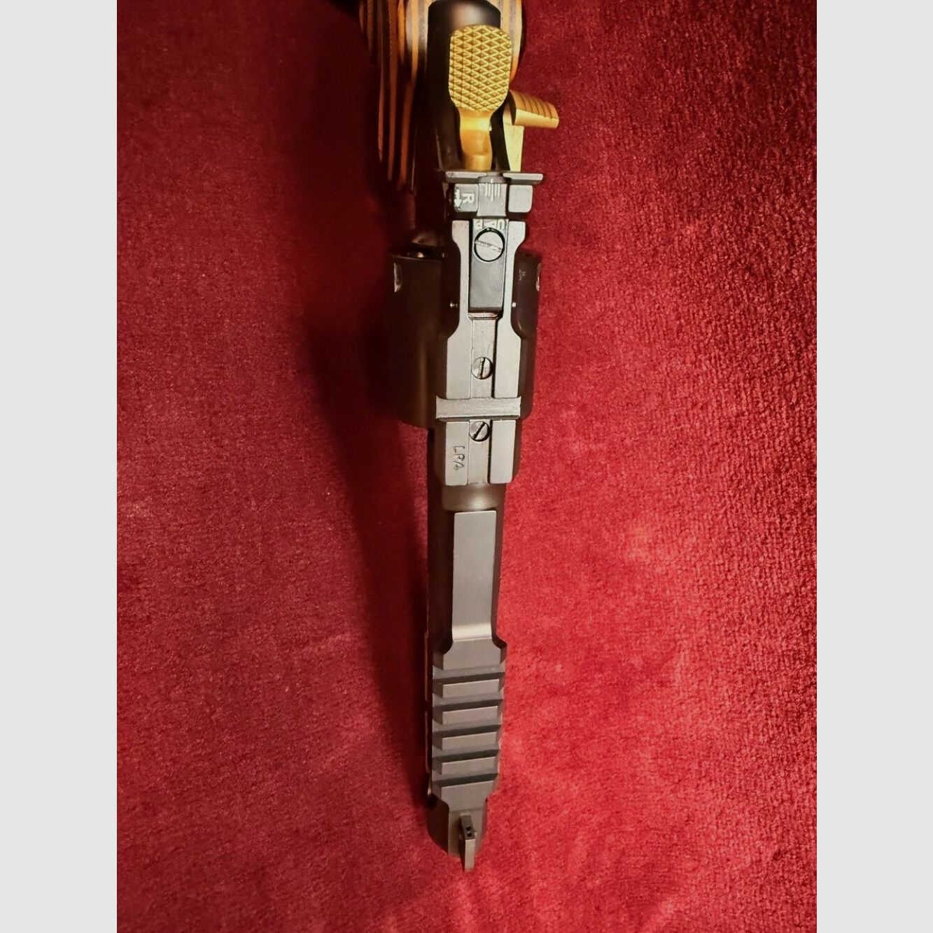 Smith & Wesson 686 Scheuring Black/Gold