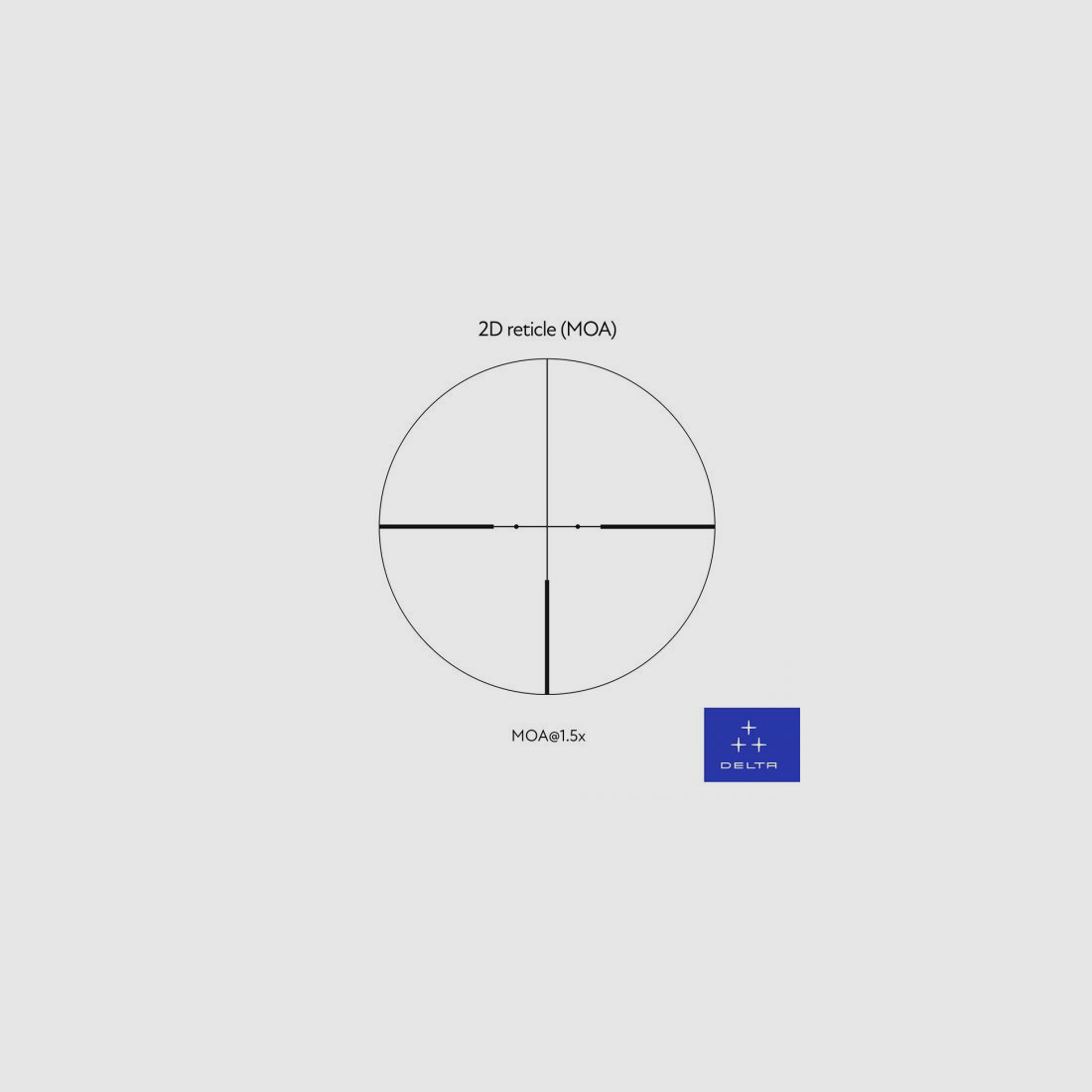 Delta Optical Titanium HD 1.5-9×45 2D