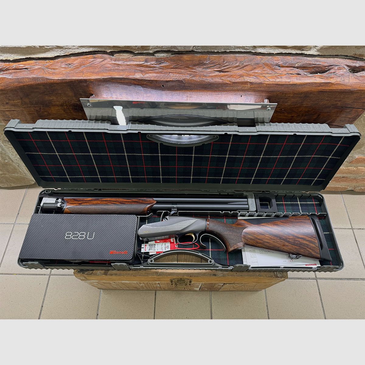 USED – Over-and-under shotgun – BENELLI MOD. 828U BECCACCIA cal. 12, image 7 of 8