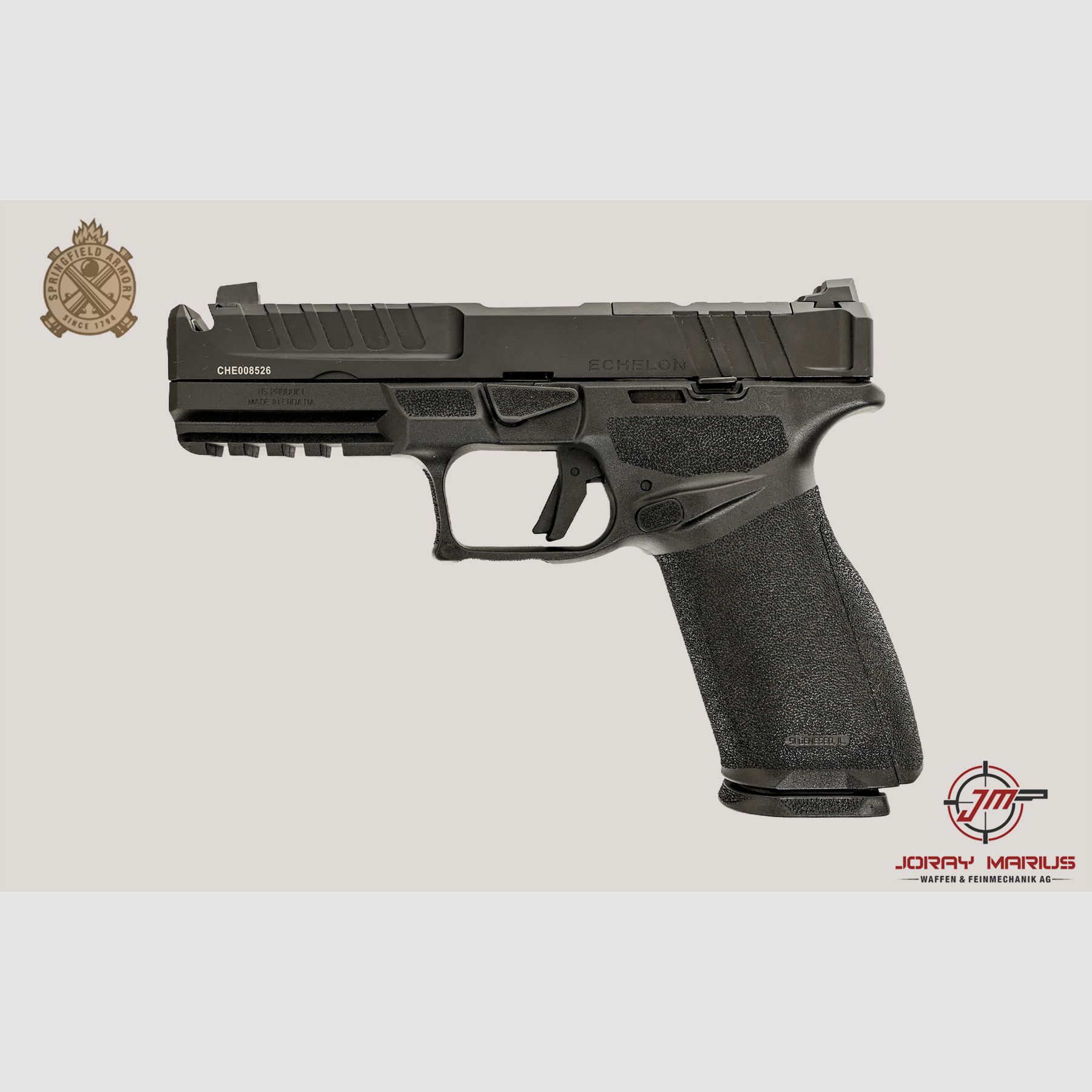 Springfield Armory Echelon OSP U-Notch Comp 9mm Para 4.5″, immagine 2 di 3